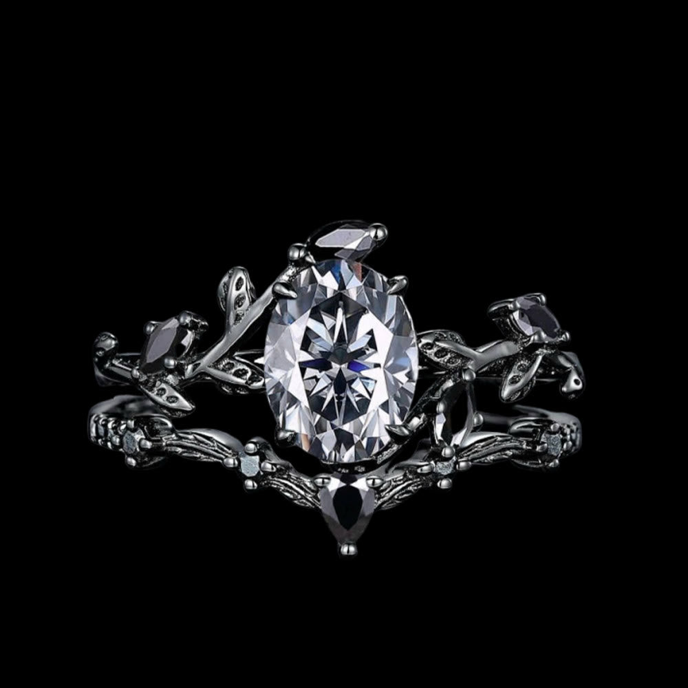 WorldNorse Valkyrie's Radiance Moissanite Ring - US 10 - image 1