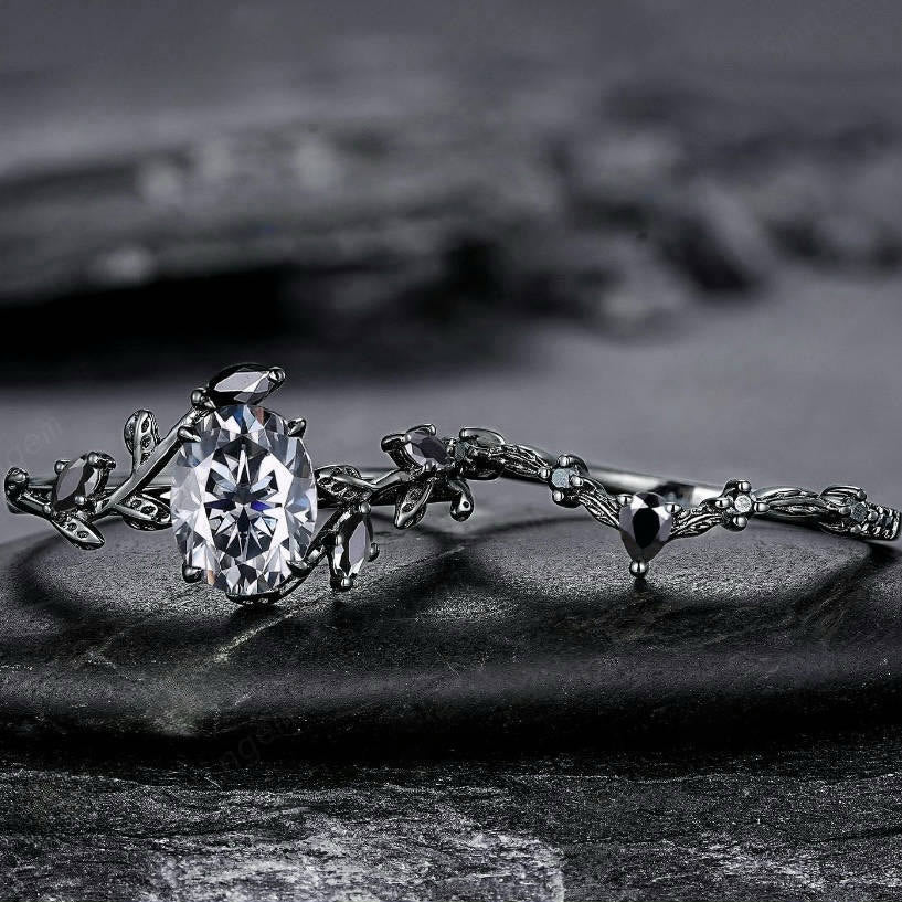 WorldNorse Valkyrie's Radiance Moissanite Ring - image 5