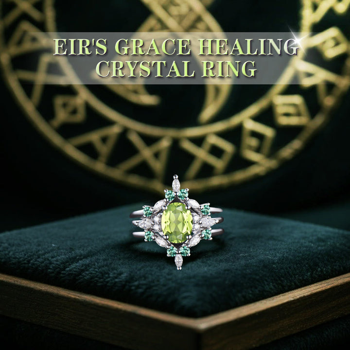 WorldNorse Eir's Grace Healing Crystal Ring - image 8