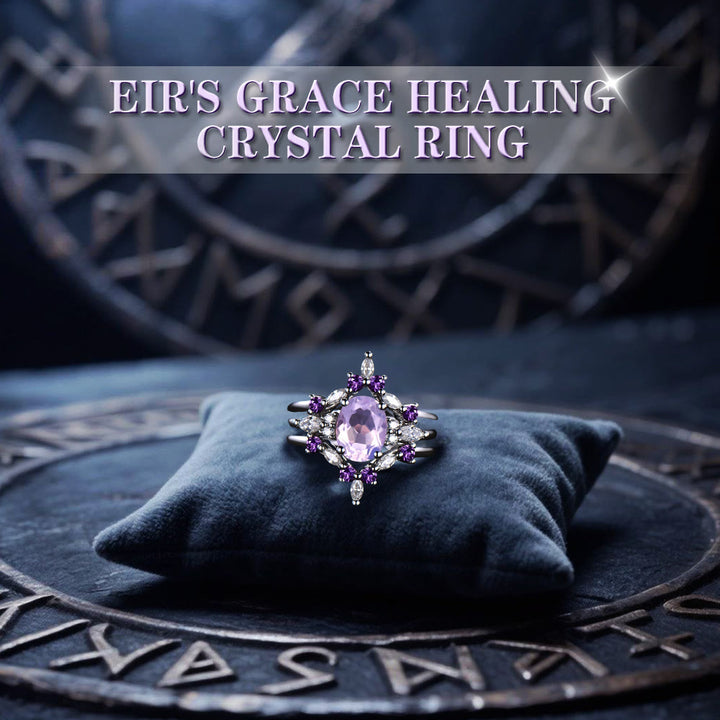 WorldNorse Eir's Grace Healing Crystal Ring - image 2