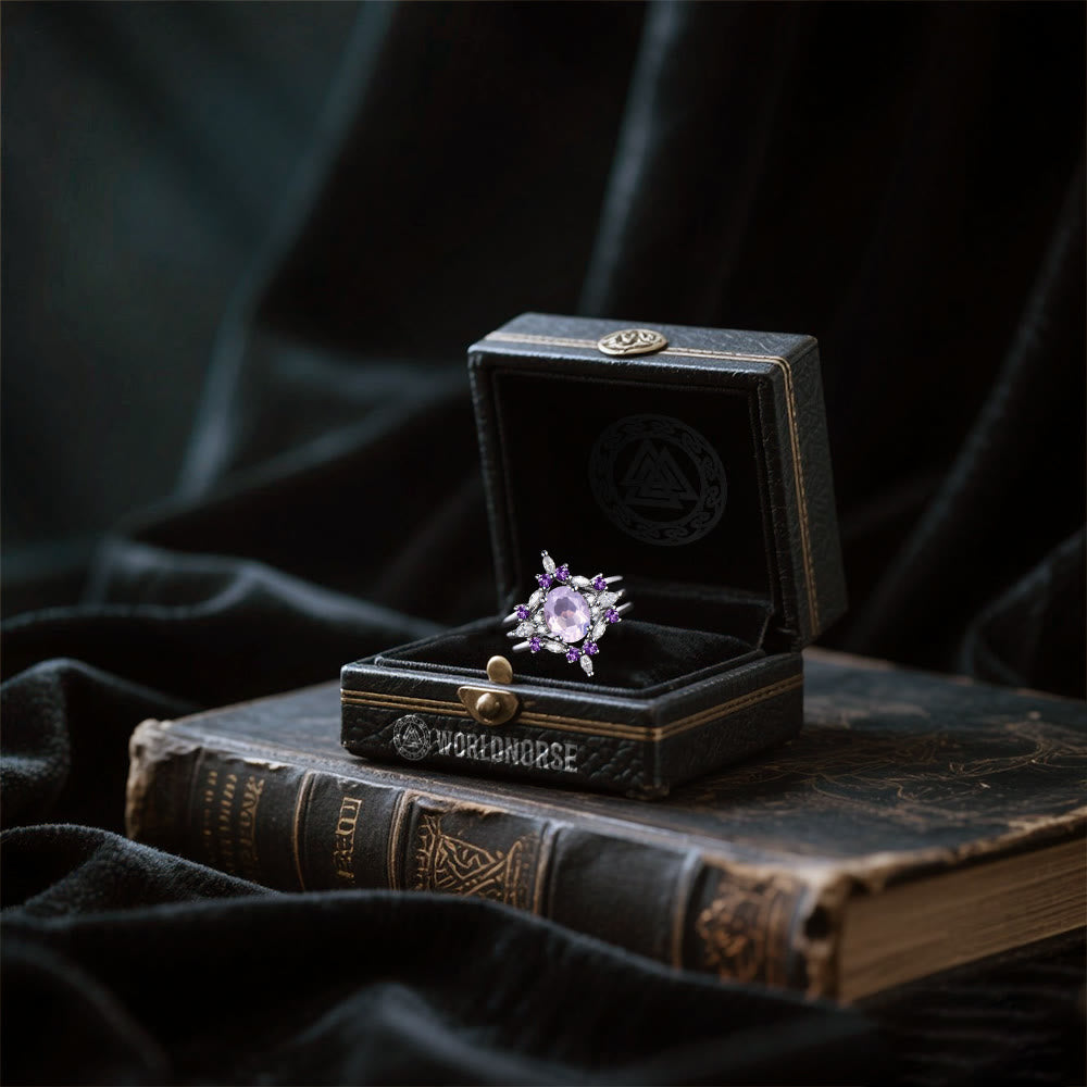 WorldNorse Eir's Grace Healing Crystal Ring - image 5