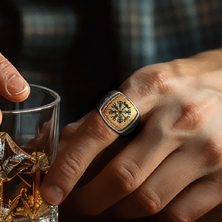 WorldNorse Handcrafted 925 Silver Celtic Cross Mjolnir Ring - image 9