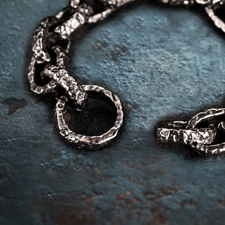 WorldNorse Icefield Hammered Bracelet - image 1