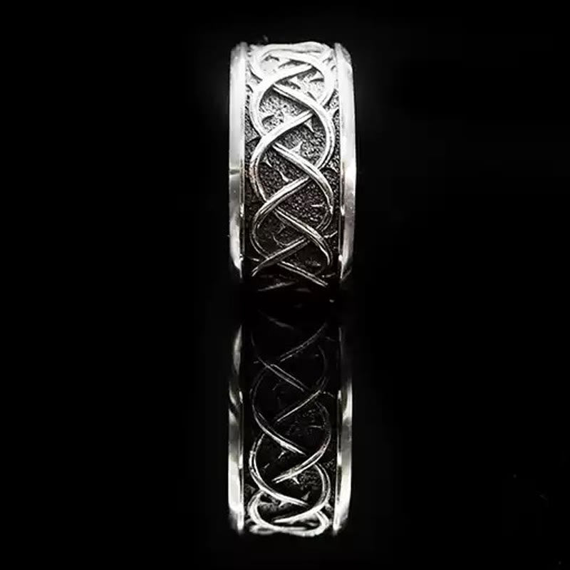 WorldNorse 925 Sterling Silver Thorn Crown Ring - image 2