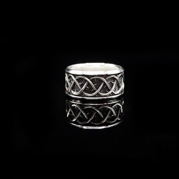 WorldNorse Handcrafted 925 Silver Thorn Crown Ring - US 11 - NO THANKS - image 0