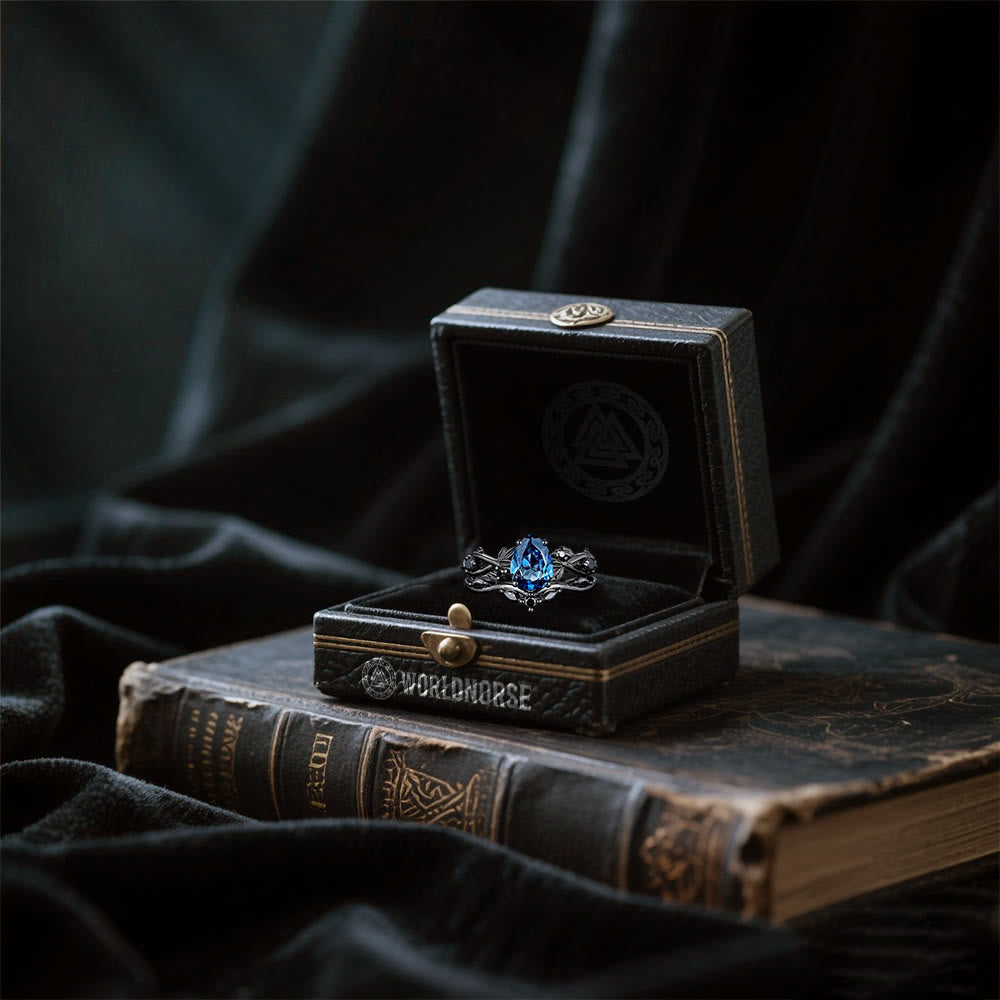 FREE Today: Drop of Yggdrasil Two Piece Ring Set