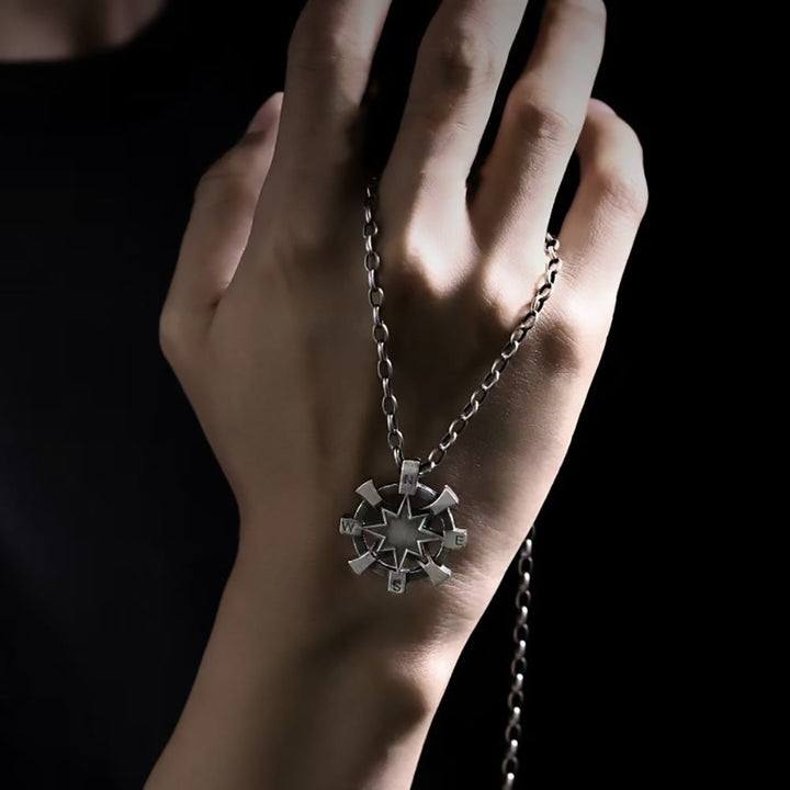 FREE Today: Vintage Compass Pendant Necklace