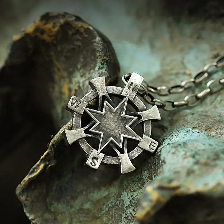 FREE Today: Vintage Compass Pendant Necklace