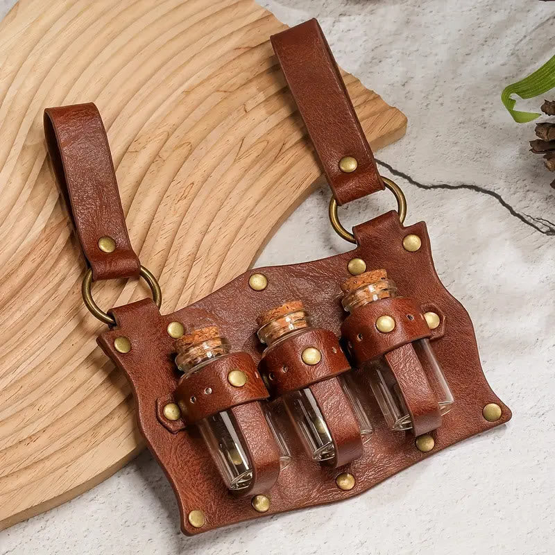 WorldNorse Alchemy Fantasy Potion Belt Pouch Bag - image 4