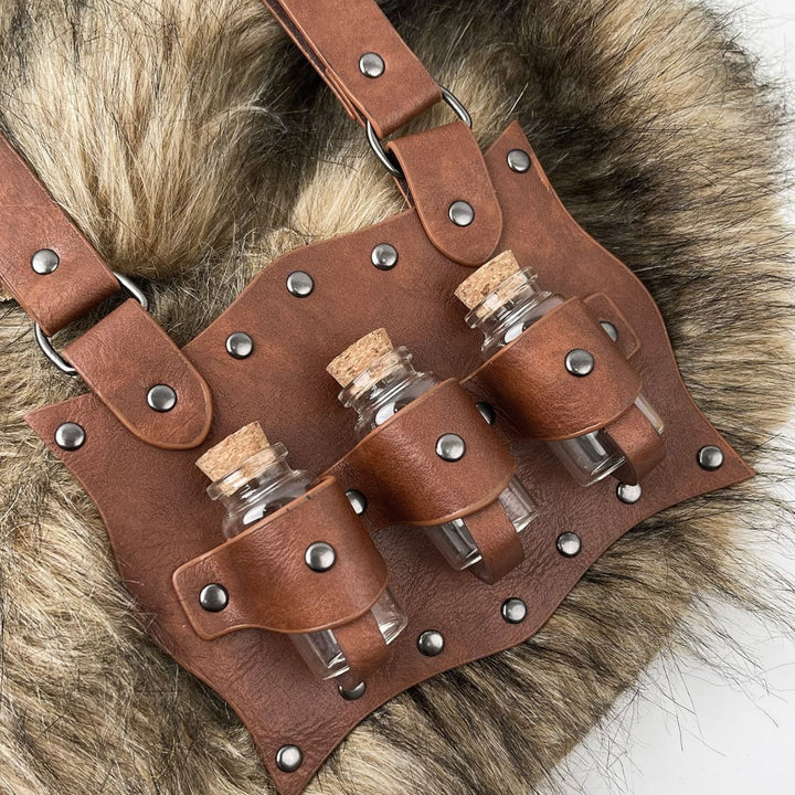 WorldNorse Alchemy Fantasy Potion Belt Pouch Bag - image 5