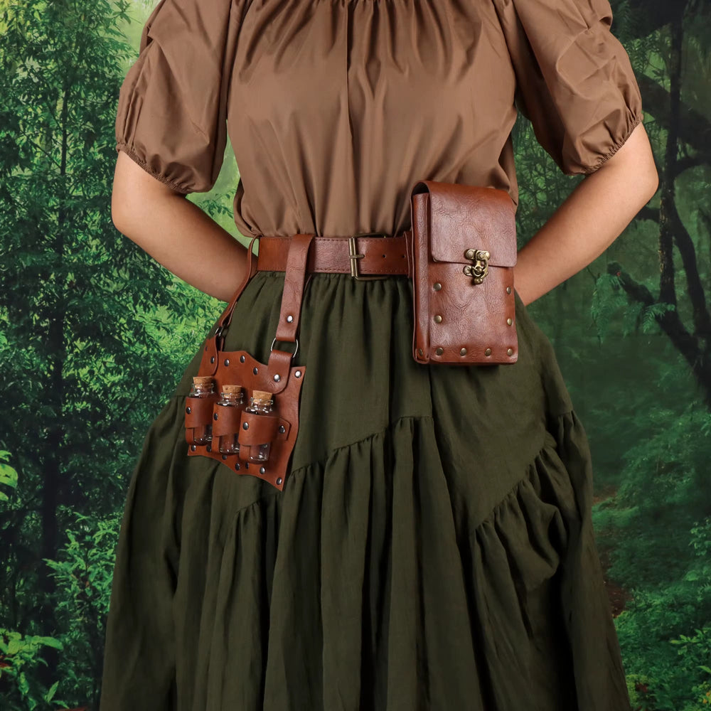 WorldNorse Alchemy Fantasy Potion Belt Pouch Bag - image 2