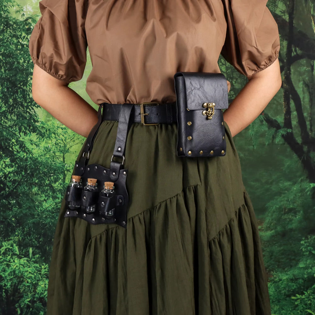 WorldNorse Alchemy Fantasy Potion Belt Pouch Bag - image 7
