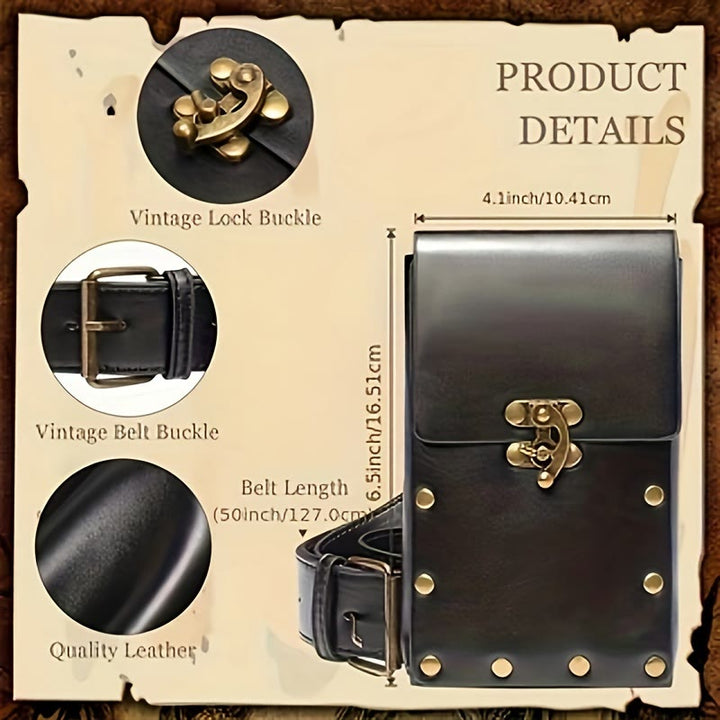 WorldNorse Renaissance Costume Accessories Waist Bag - image 7