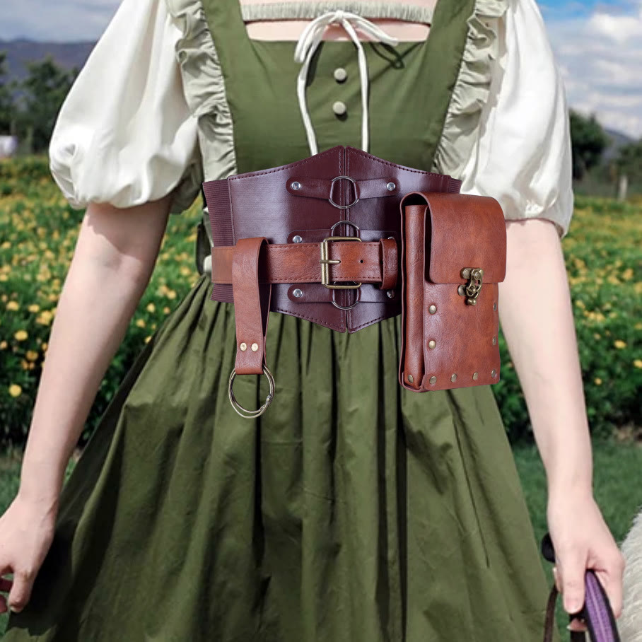 WorldNorse Renaissance Costume Accessories Waist Bag - image 2