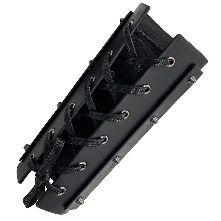 WorldNorse Gothic Rivets Lace Up Arm Bracers - image 12