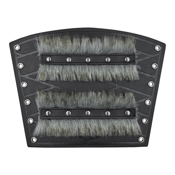 WorldNorse Medieval Knight Double Layer Raw Edge Arm Bracers - image 4