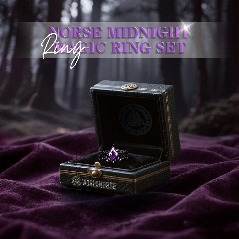 FREE Today: Norse Midnight Magic Ring Set