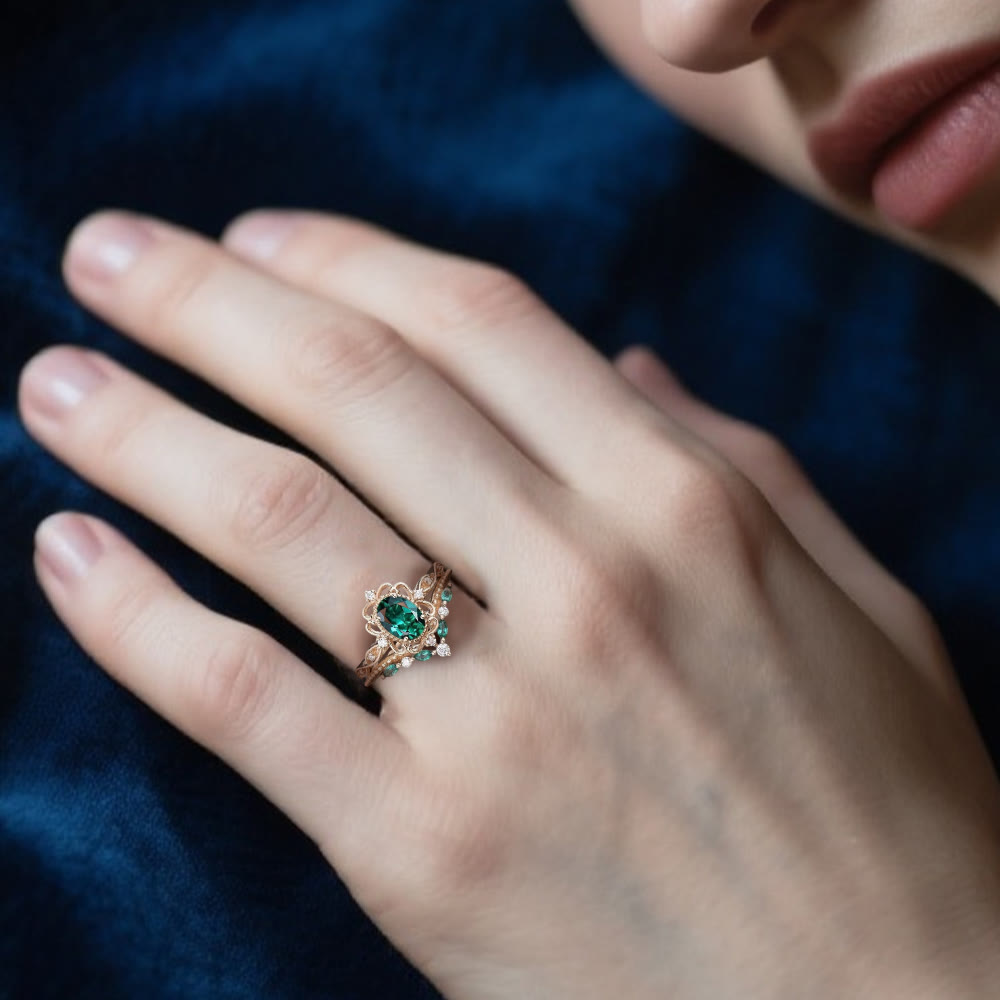 WorldNorse Elven Roots Of Yggdrasil Ring - image 1