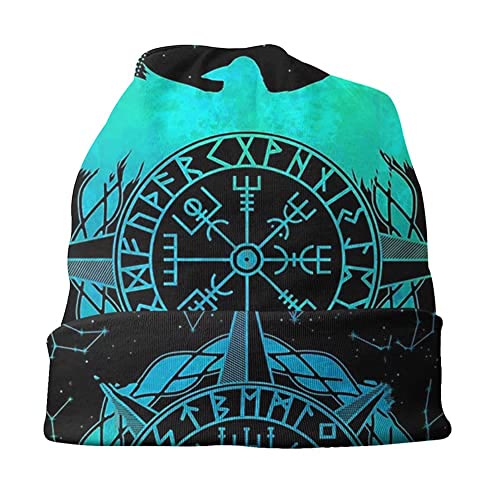 WorldNorse Compass Vegvisir Printed Beanie  - image 2