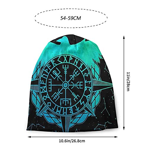 WorldNorse Compass Vegvisir Printed Beanie  - image 3