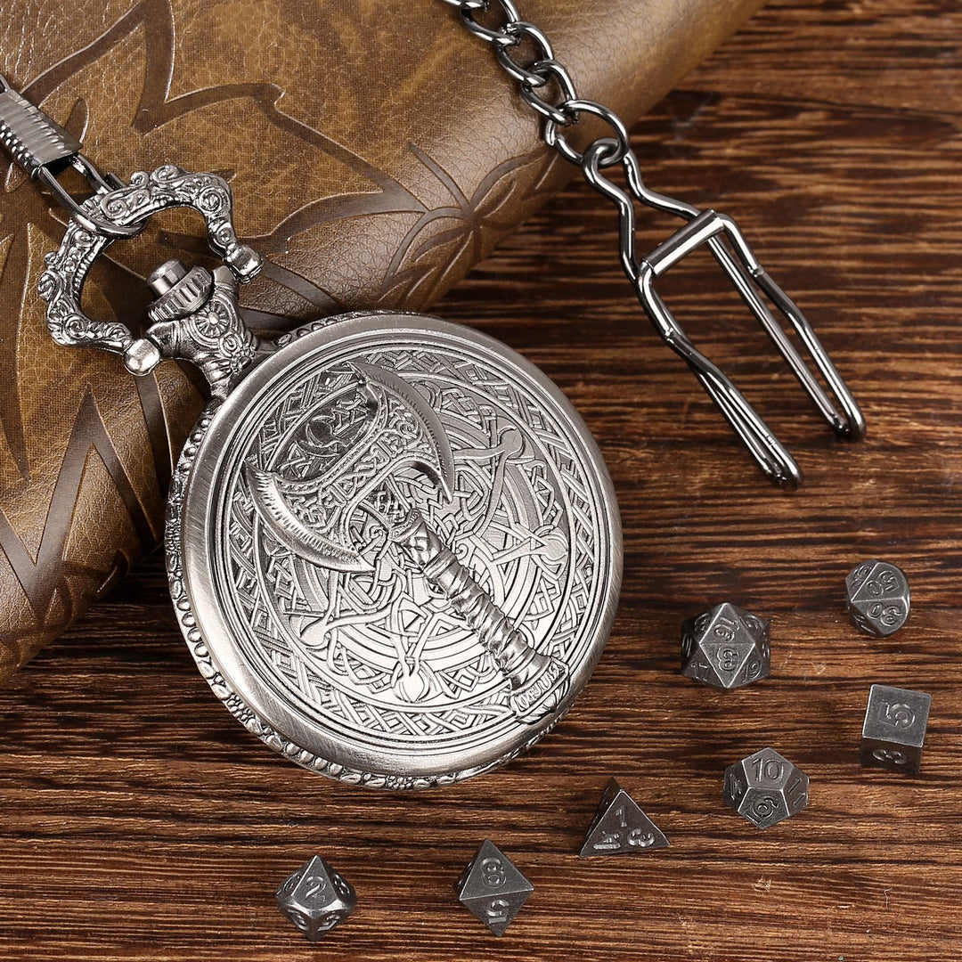WorldNorse Viking Axe Three Dimensional Dice Waist Chain - image 8