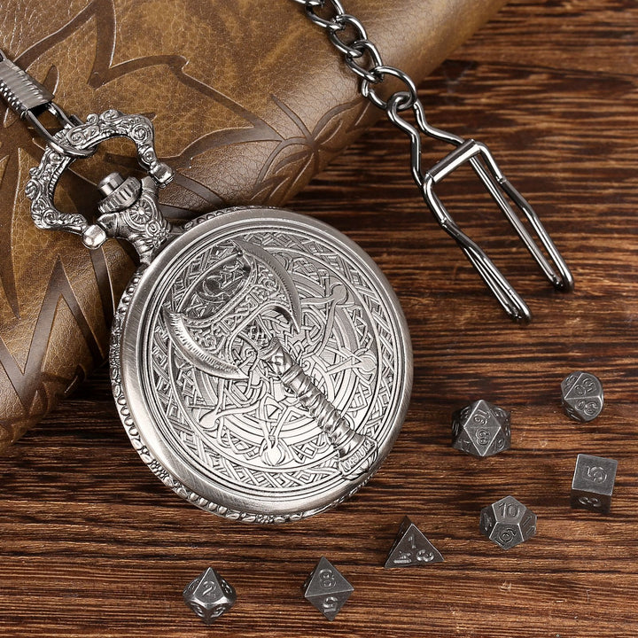 WorldNorse Viking Axe Three Dimensional Dice Waist Chain - image 8
