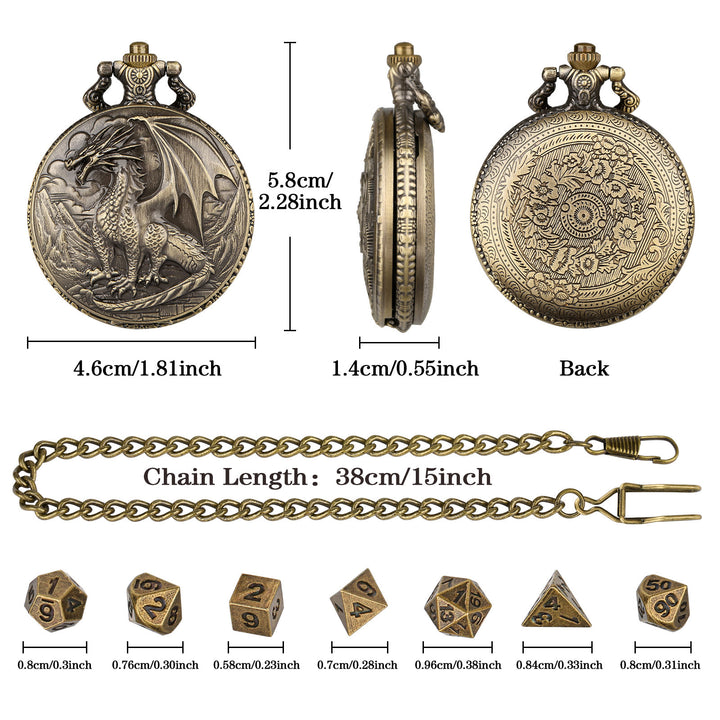 WorldNorse Norse Dragon Seven Dice Waist Chain - image 6