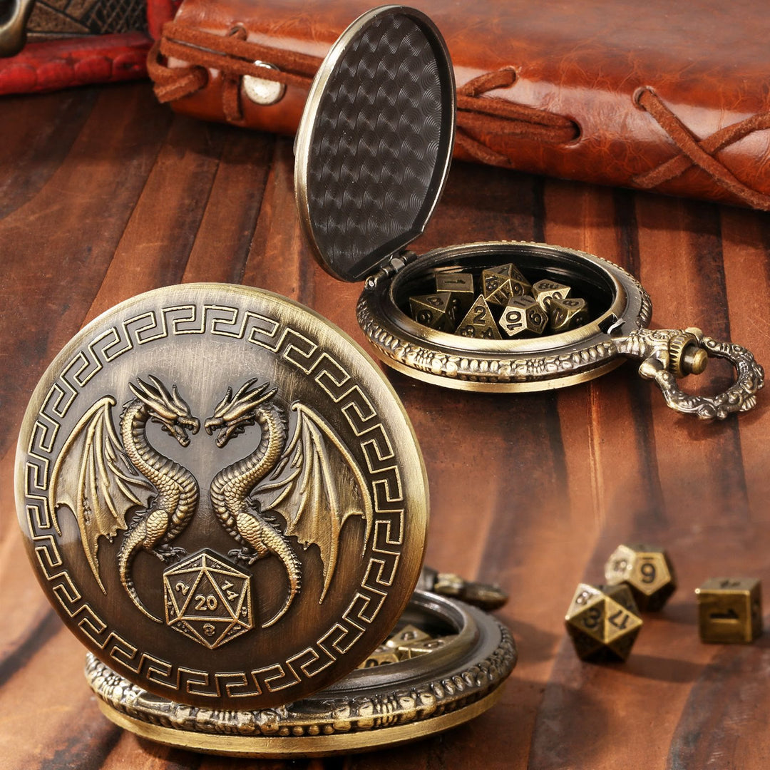 WorldNorse Double Dragon Polyhedral Dice Waist Chain - image 4