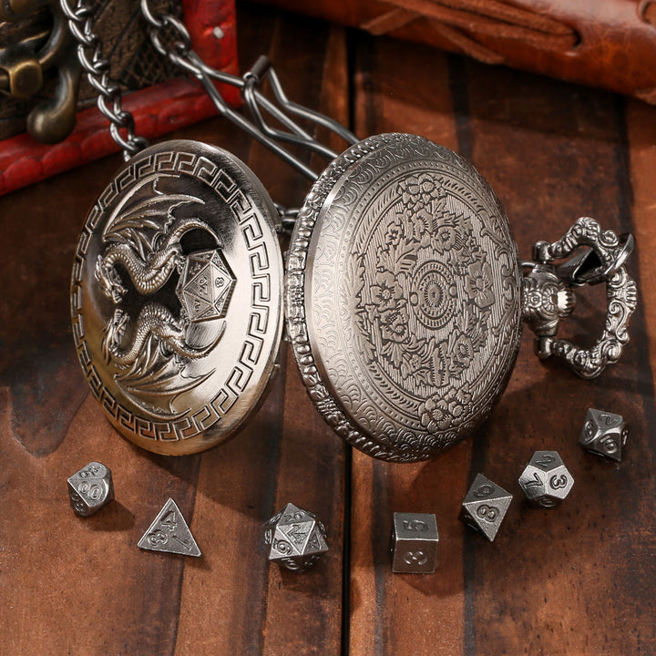 WorldNorse Double Dragon Polyhedral Dice Waist Chain - image 9