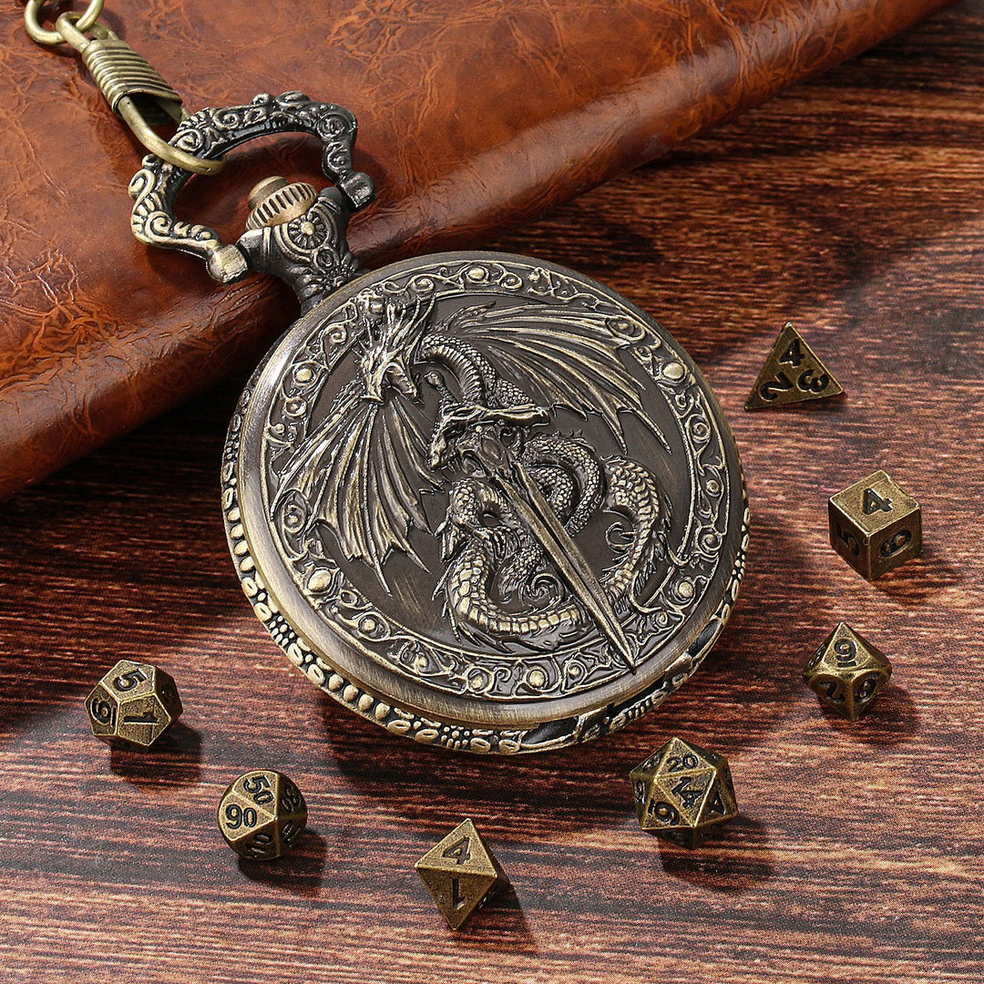 WorldNorse Sword Dragon Case Dice Waist Chain - image 3