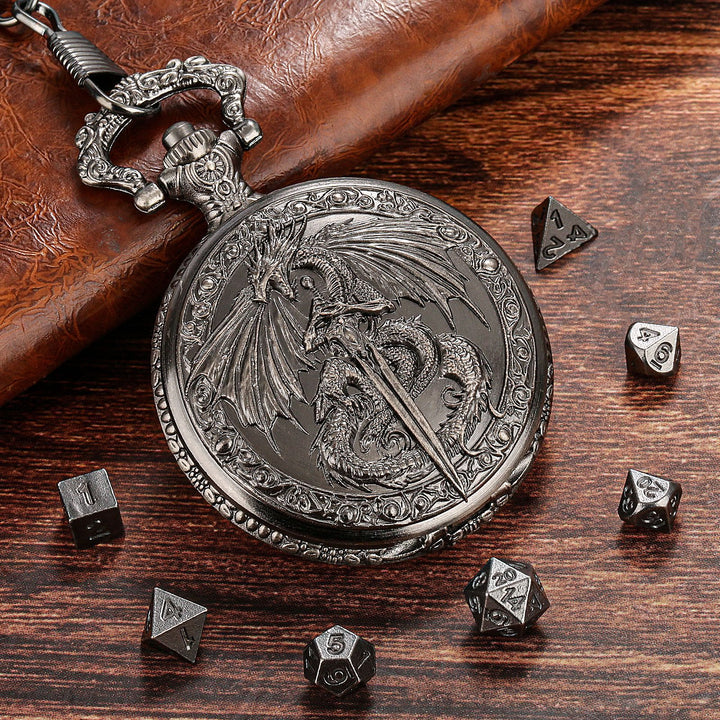 WorldNorse Sword Dragon Case Dice Waist Chain - image 9