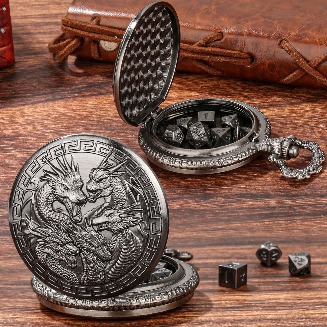 WorldNorse Viking Dragon Engraved Dice Waist Chain - image 10