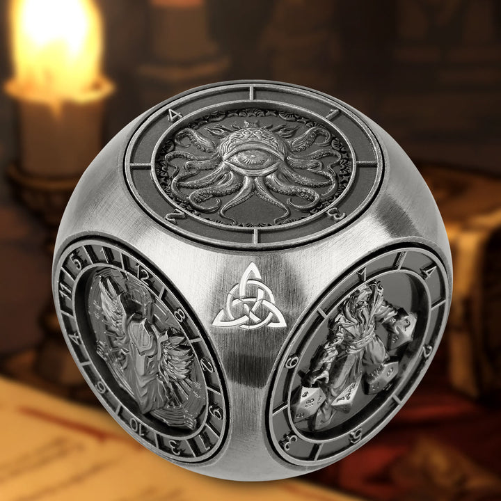 WorldNorse Triquetra Six Pattern Spinner Dice - image 9