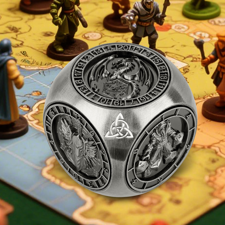 WorldNorse Triquetra Six Pattern Spinner Dice - image 8
