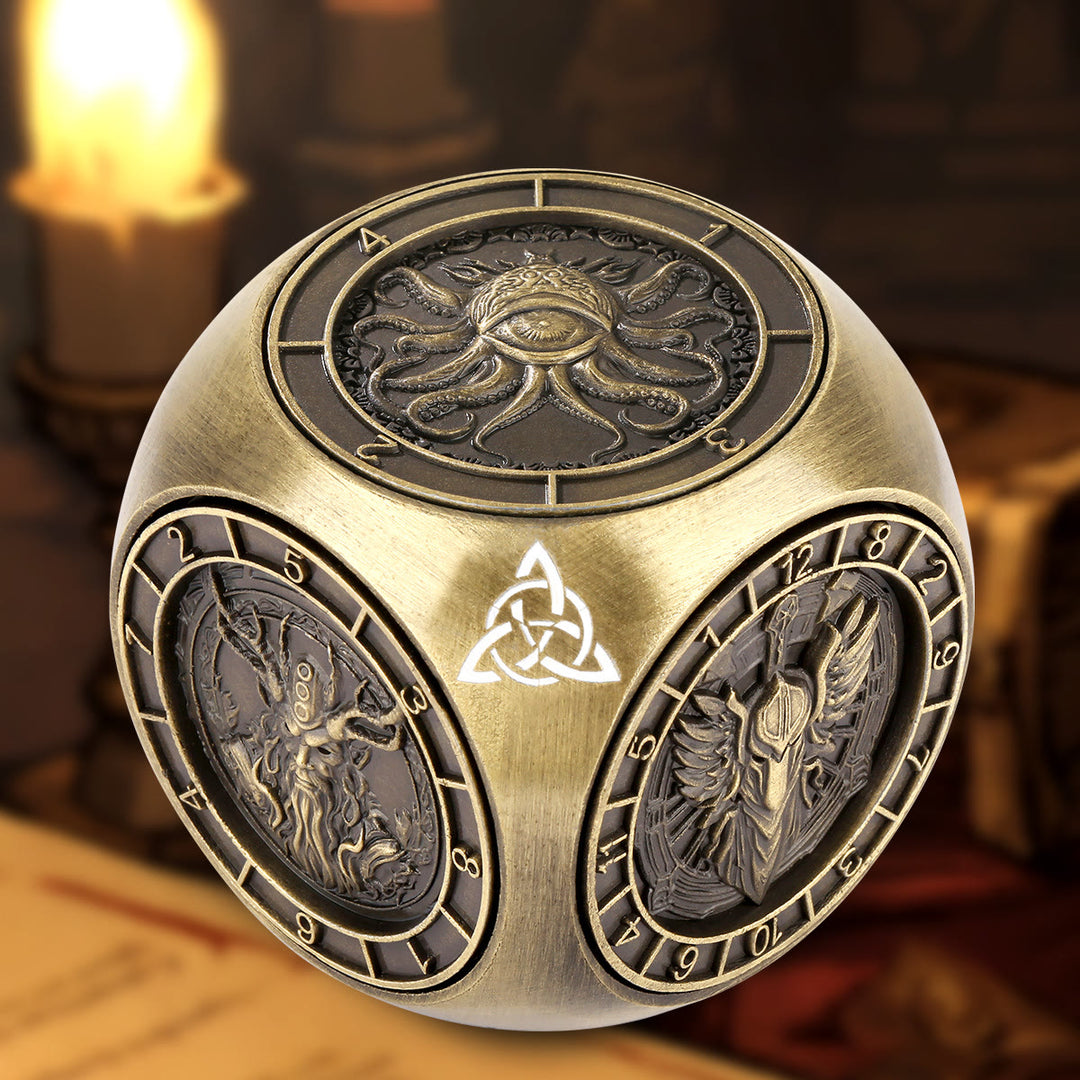 WorldNorse Triquetra Six Pattern Spinner Dice - image 4