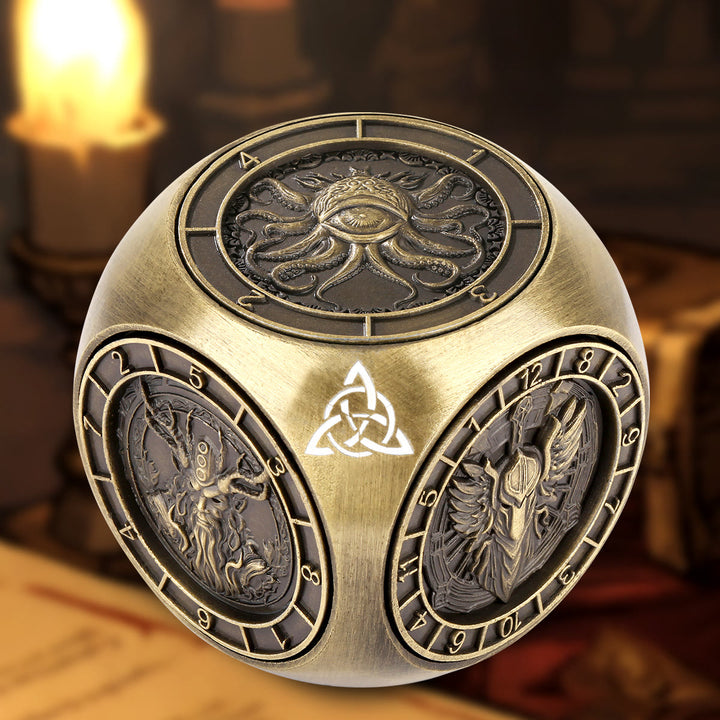 WorldNorse Triquetra Six Pattern Spinner Dice - image 4