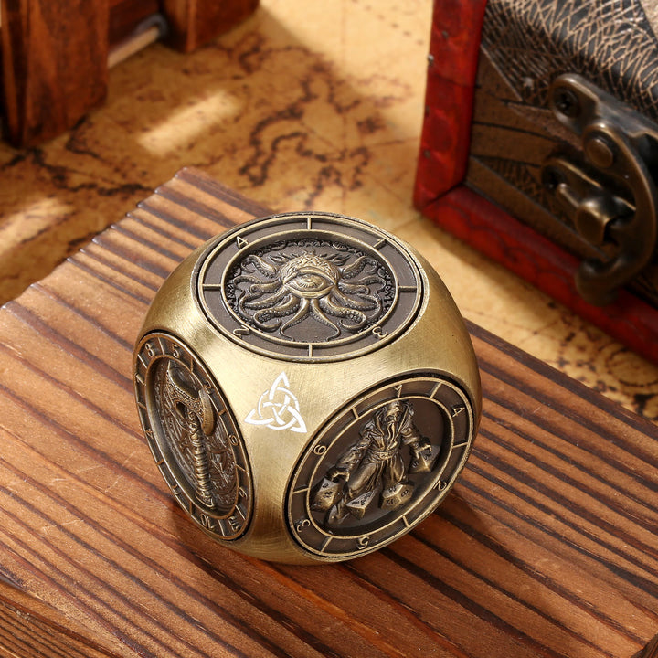 WorldNorse Triquetra Six Pattern Spinner Dice - image 6