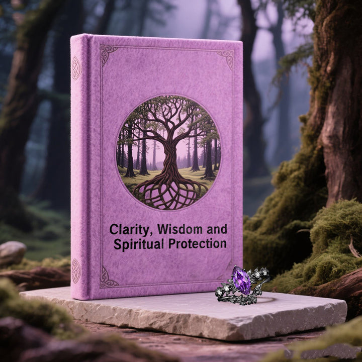 WorldNorse Mystwood Crown Amethyst North Ring - image 4
