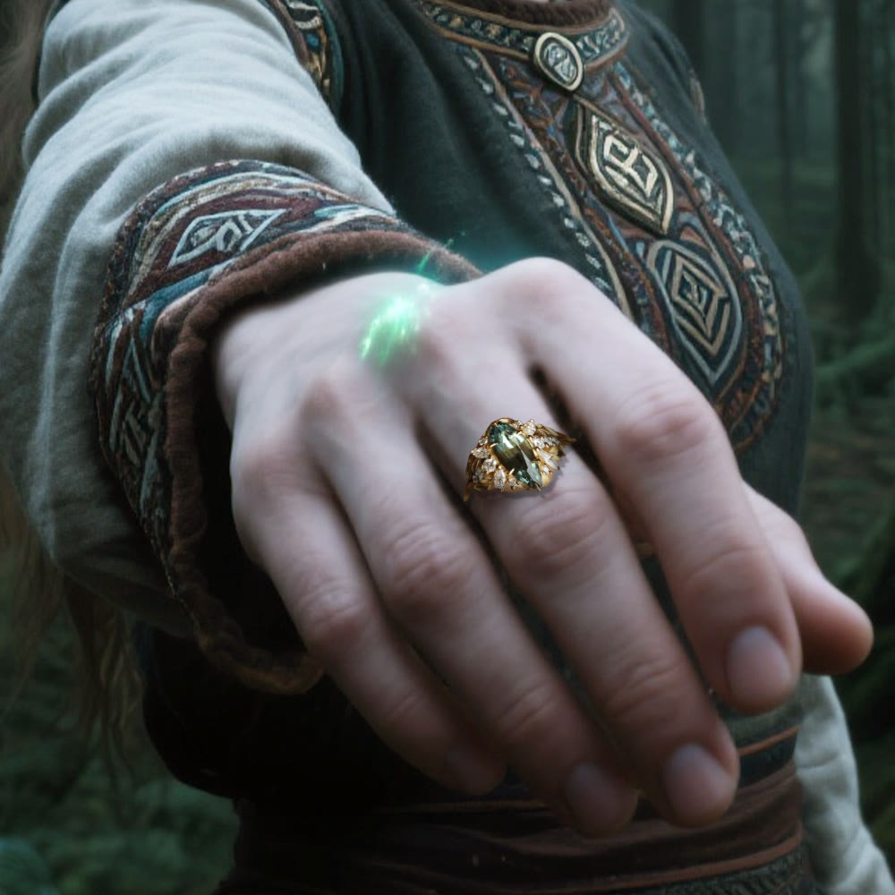 WorldNorse Vanaheim Freyja's Forest Blessing Ring - image 2