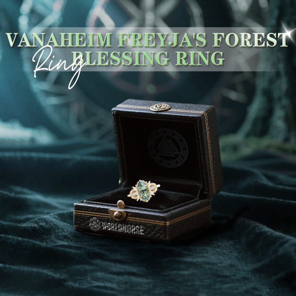WorldNorse Vanaheim Freyja's Forest Blessing Ring - image 3