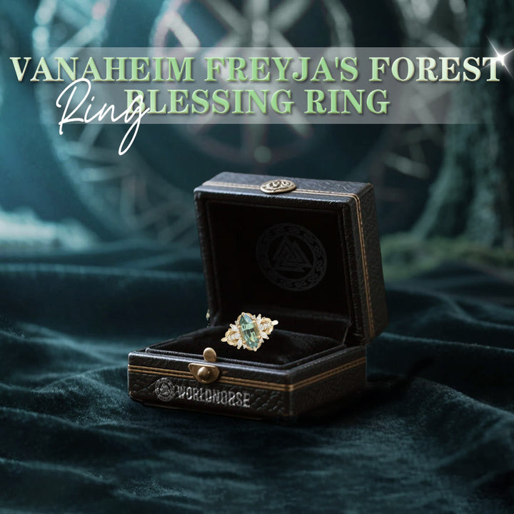 WorldNorse Vanaheim Freyja's Forest Blessing Ring - image 3