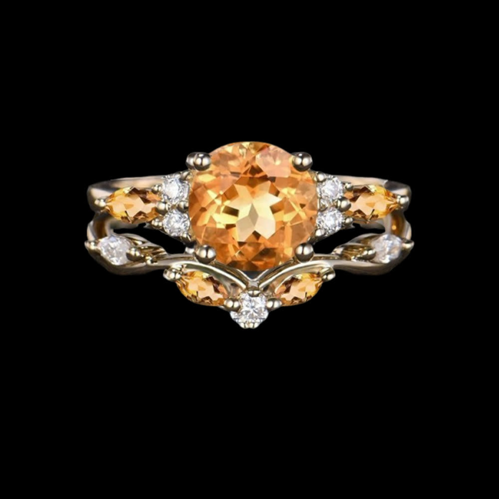 WorldNorse Sunborn Crown Of The North Ring - US 10 - image 1