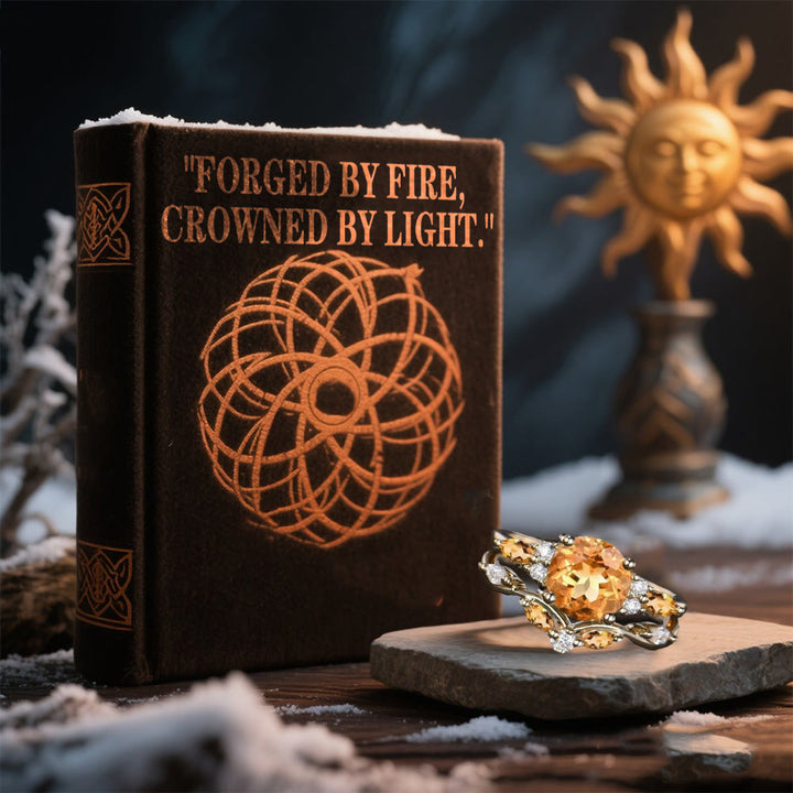 WorldNorse Sunborn Crown Of The North Ring - image 3