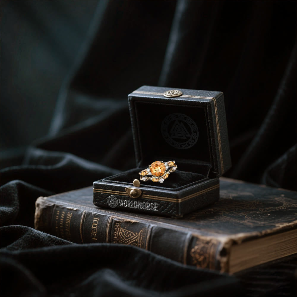 WorldNorse Sunborn Crown Of The North Ring - image 5