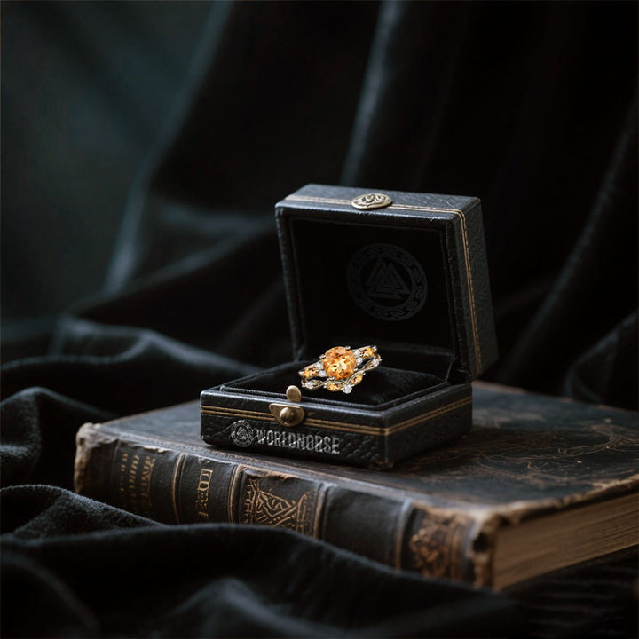 WorldNorse Sunborn Crown Of The North Ring - image 5