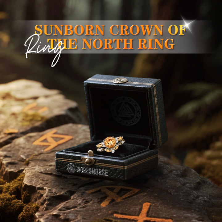 WorldNorse Sunborn Crown Of The North Ring - image 3