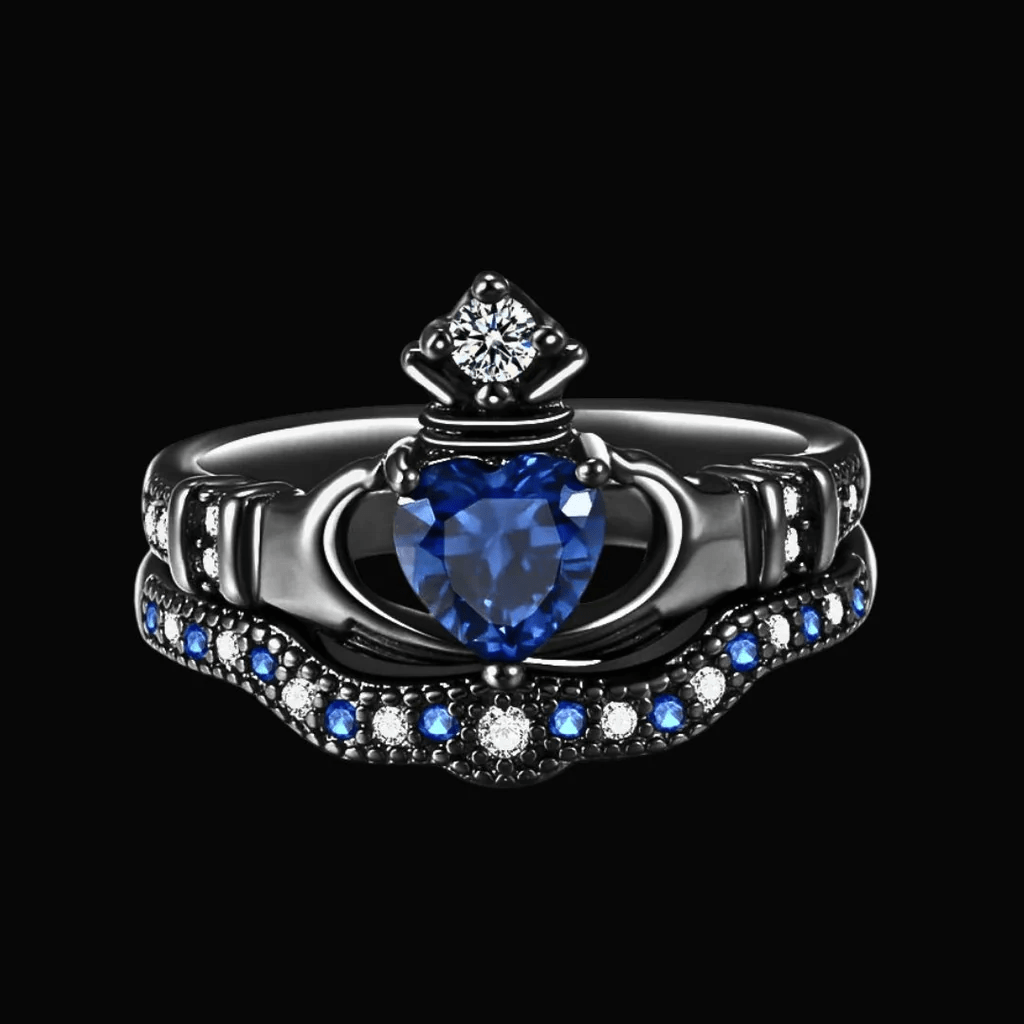 WorldNorse Crownbound Heart Ring - US 11 - image 1