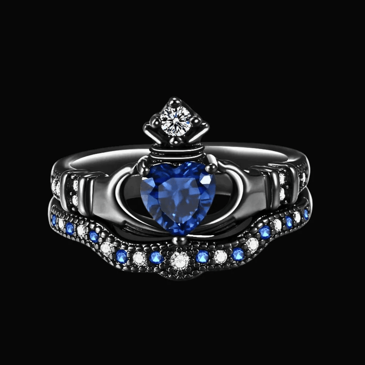 WorldNorse Crownbound Heart Ring - US 11 - image 1