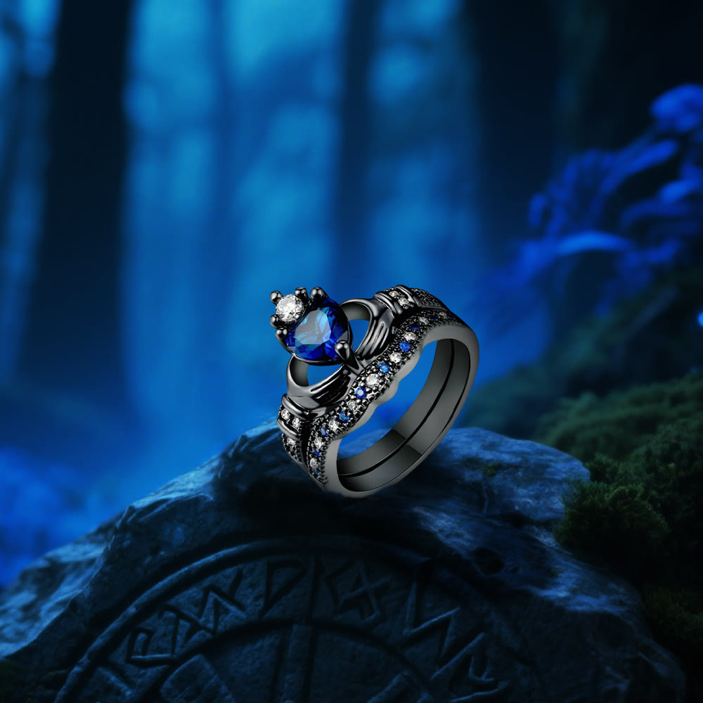 WorldNorse Crownbound Heart Ring - image 5
