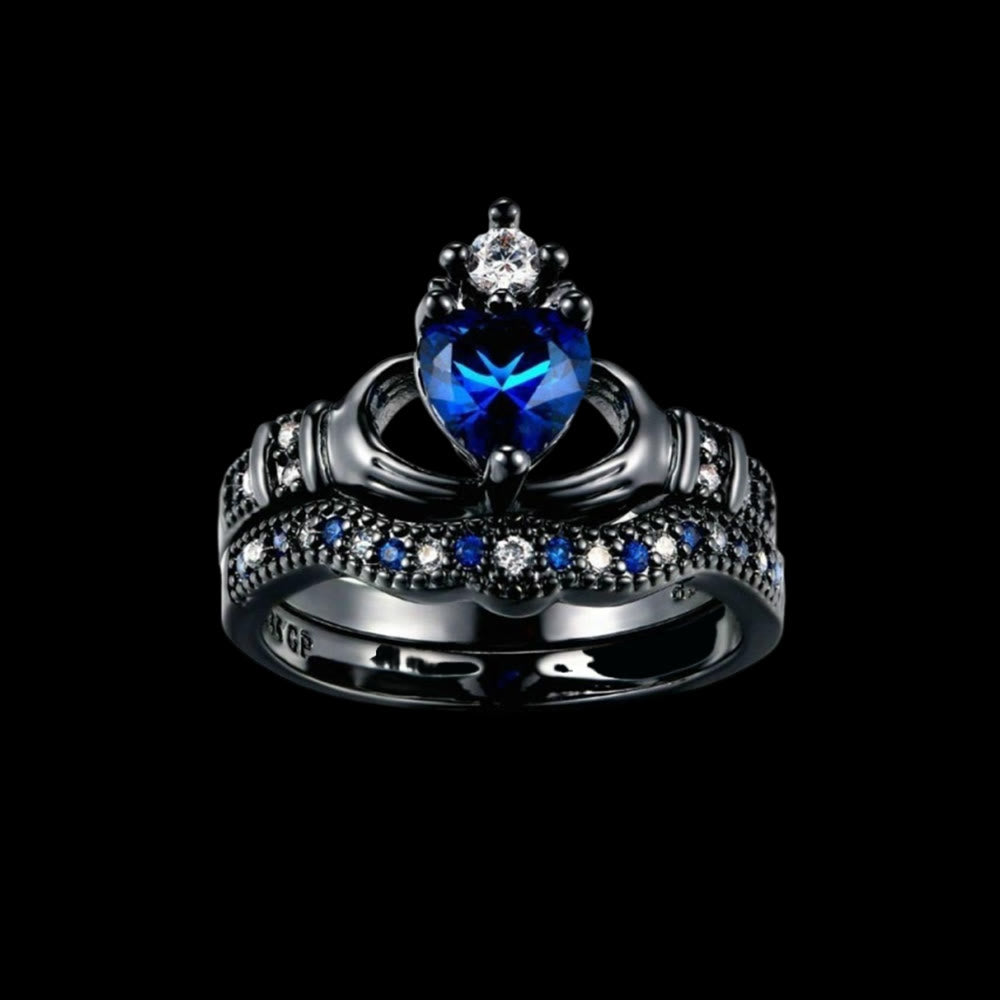 WorldNorse Crownbound Heart Ring - image 5